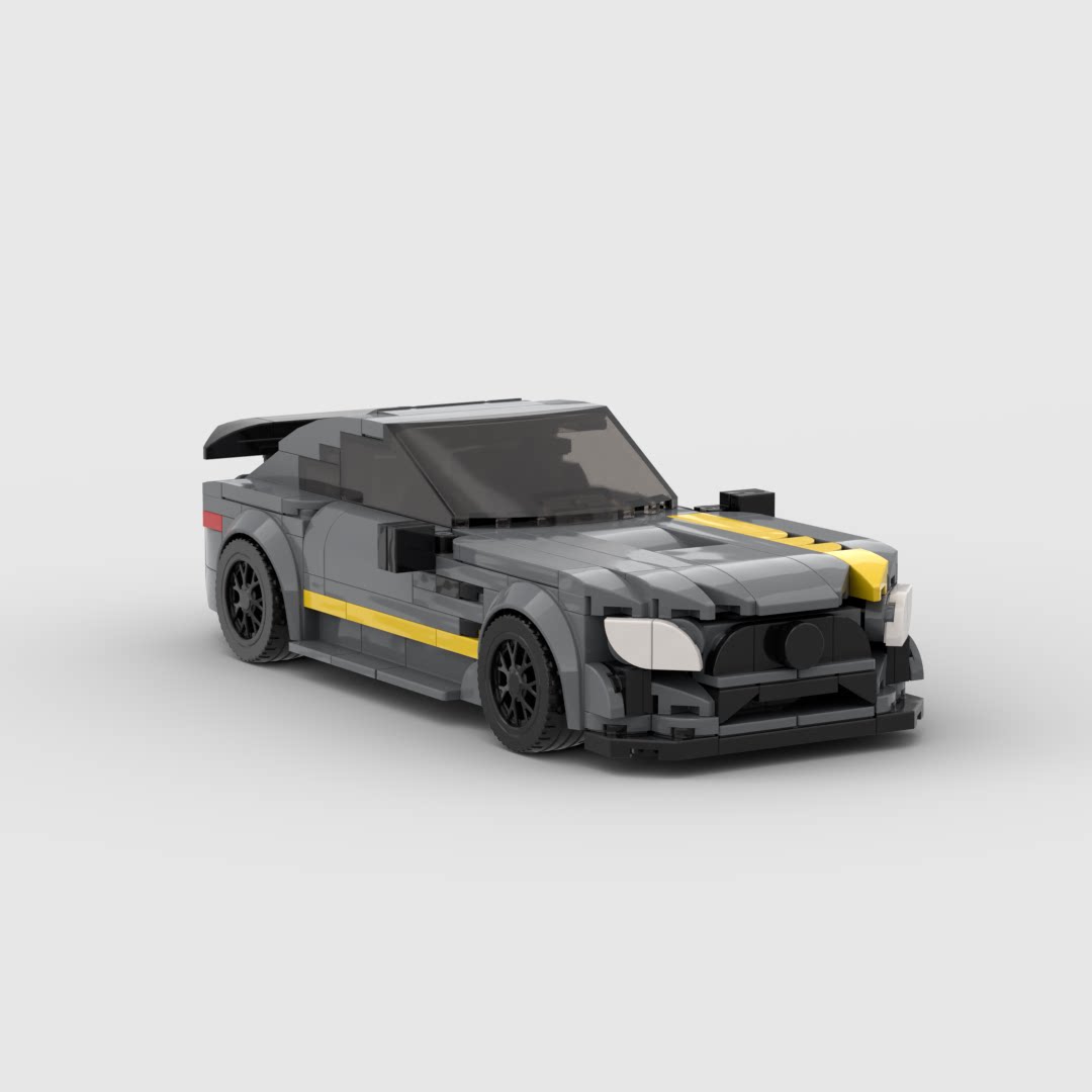 Trilumity MOC Building Block Set: 1:24 Mercedes-Benz Car (300+-Piece) | MOC Building Set