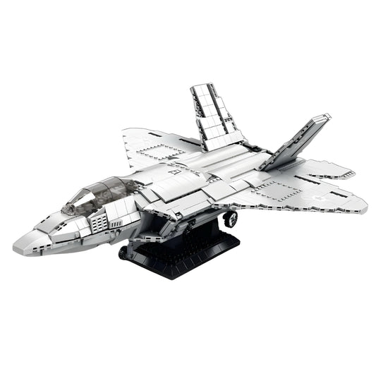 Trilumity F-22 Raptor, The Fifth Generation Fighter Building Block Set, 1,837-Piece