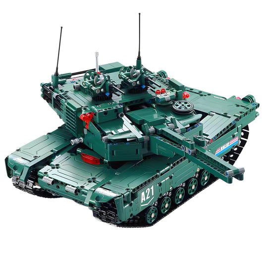 Trilumity M1-A2 Tank Building Block Set, Remote Control, 1,502-Piece