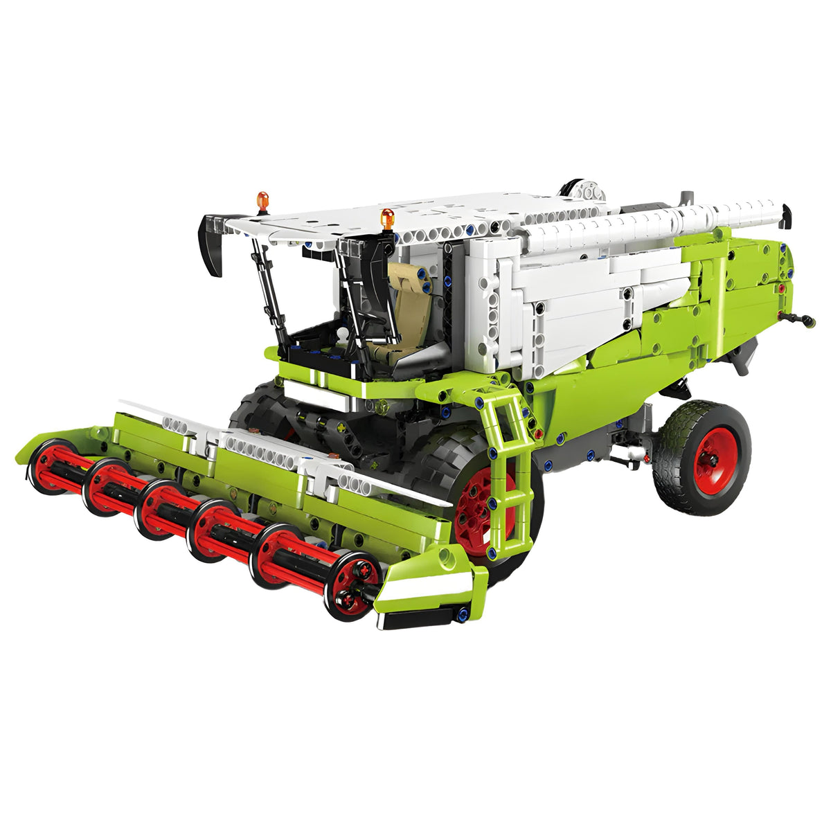 Trilumity Combine Harvester Building Block Set, Remote Control, 1,268-Piece