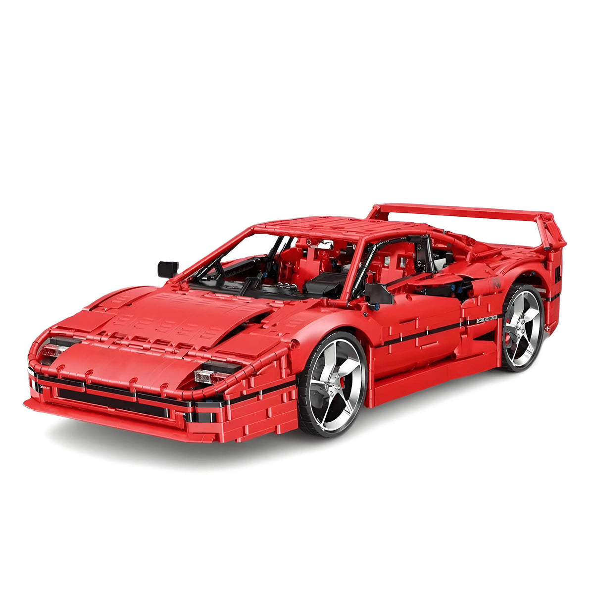 Trilumity Building Block Set: 1:8 The Ultimate 80s Turbo Icon Supercar (4026-Piece)