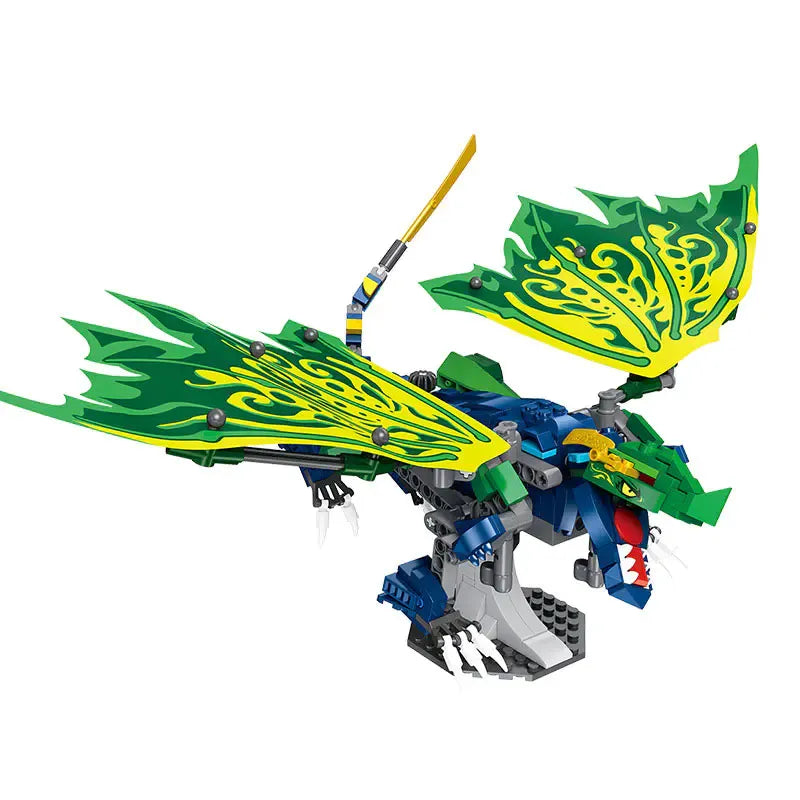 JieStar MOC Building Block Set: Movie MOC Legendary Dragon, Model JJ9017