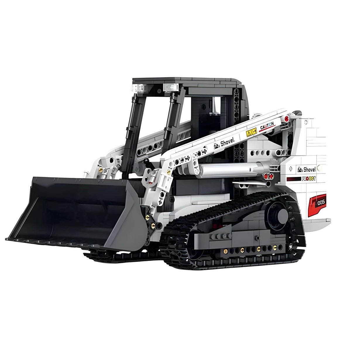 Trilumity Bobcat Track Loader Building Block Set, Remote Control, 1,365-Piece