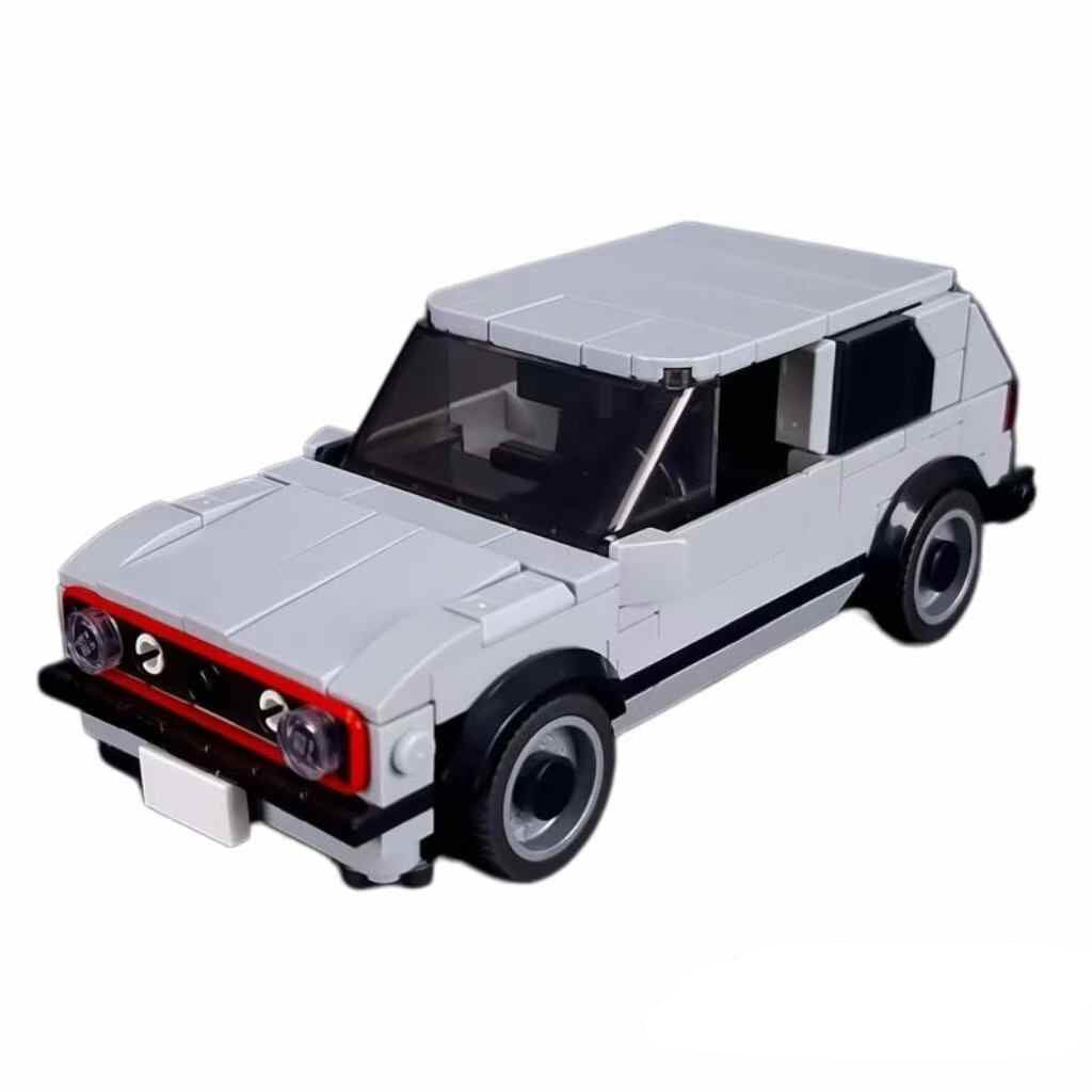 Trilumity Building Block Set: 1:24 Volkswagen Golf Mk2 Gti (324Piece)