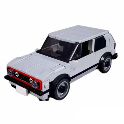 Trilumity Building Block Set: 1:24 Volkswagen Golf Mk2 Gti (324Piece)