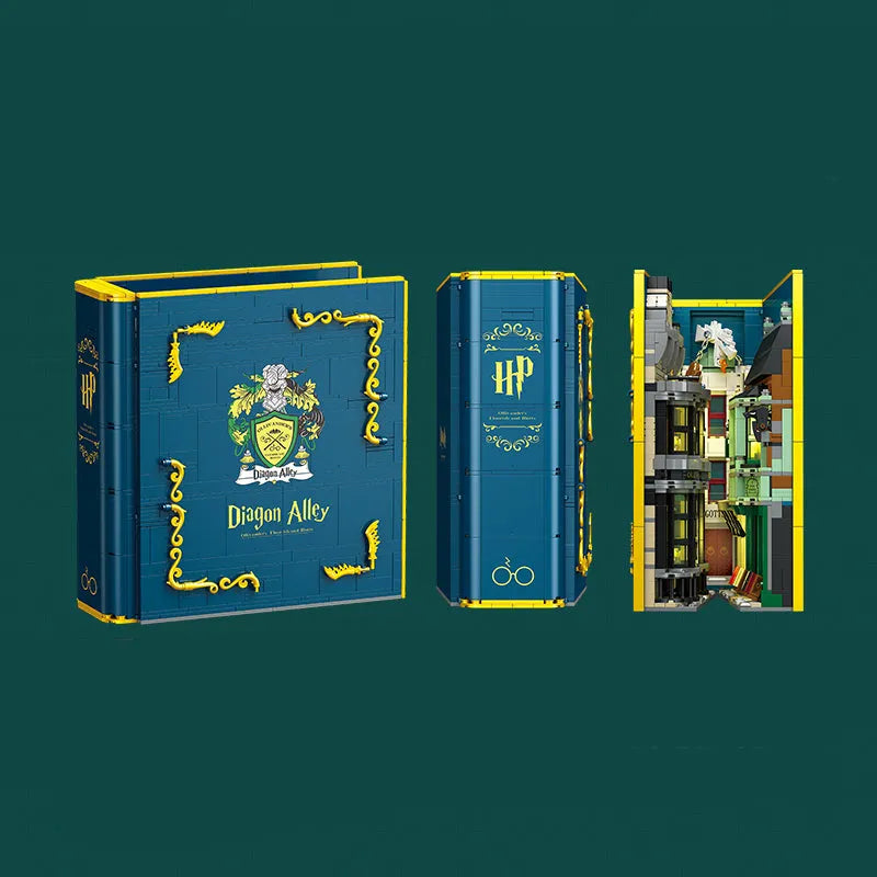 JieStar Building Block Set: Harry Potter Wand Shop Wizard Books, Model JJ9058