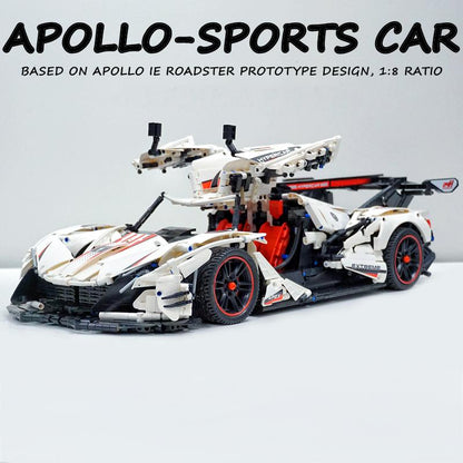 Trilumity Building Block Set: 1: 8 Apollo Ie with Remote Control (4449-Piece)