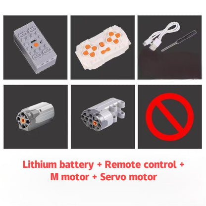 Trilumity Car-specific Power Upgrade Kit Building Block Set, 1:14 Scale, Remote Control