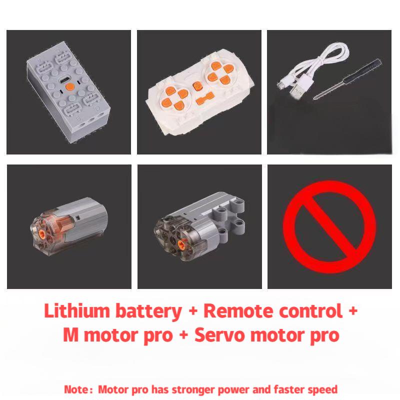 Trilumity Car-specific Power Upgrade Kit Building Block Set, 1:14 Scale, Remote Control