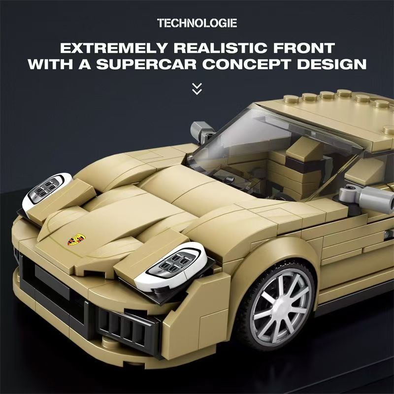 Trilumity Building Block Set: 1: 24 Porsche Panamera (324-Piece)