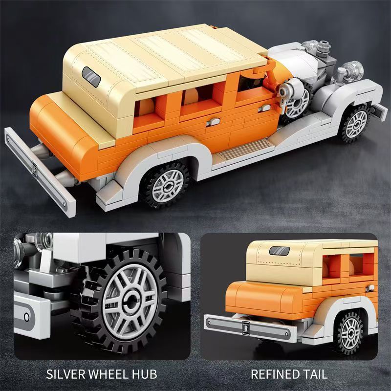 Trilumity Building Block Set: 1: 24 Rolls-Royce Phantom (304-Piece)