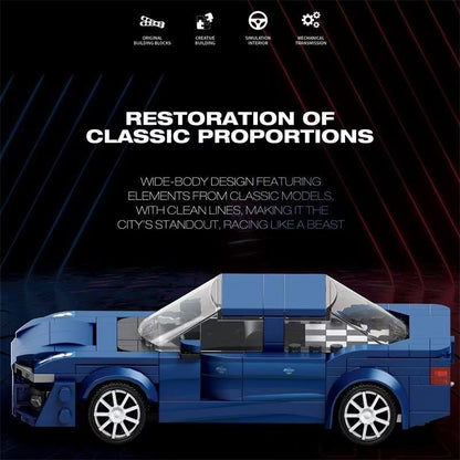 Trilumity Building Block Set: 1: 24 Audi A6 (330-Piece)