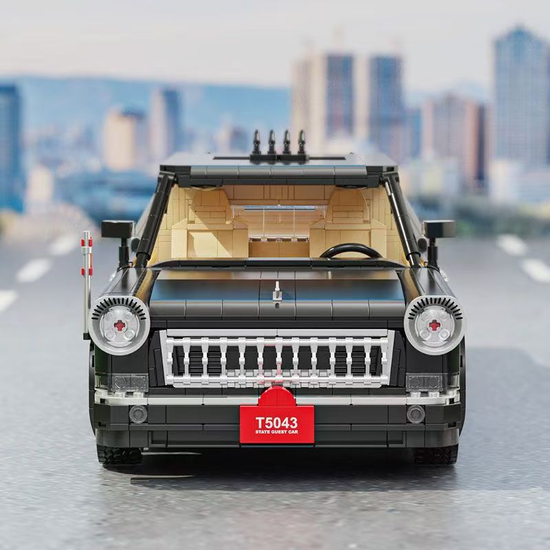 Trilumity Building Block Set: Hongqi L5 Parade Car Commemorative Edition (3240Piece)