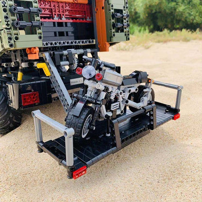 Trilumity Building Block Set: 1:8 Remote-Controlled Mercedes Unimog Expedition Truck | Fully Motorized Collector’s Edition (6689-Piece)