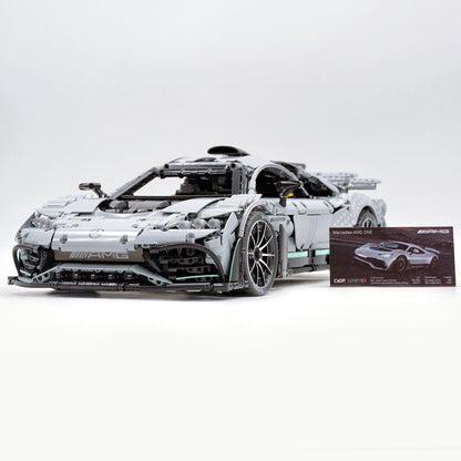 Trilumity Motorized Building Block Set: 1: 8 Mercedes AMG One Building Set with Remote Control, Fully Detailed Simulation, The Ultimate Collectible