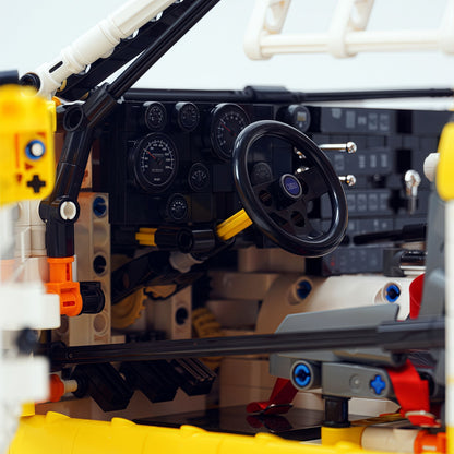 Trilumity Building Block Set: 1: 8 Audi Rally Quattro S1 Group B 1984, Genuine Authorization (3887+Piece)