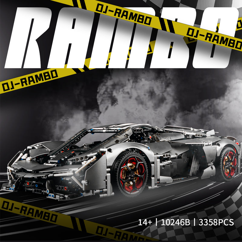 Trilumity Building Block Set: 1: 8 Lamborghini Terzo Millennio (3358-Piece)