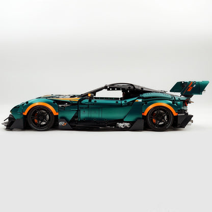 Trilumity Building Block Set: 1:8 Aston Martin Vulcan | British Racing Icon | 3794+-Piece