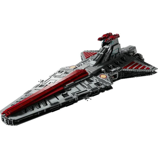 JieStar MOC Building Block Set: Star Wars UCS MOC Venator Republic Attack Cruiser, Model 88030