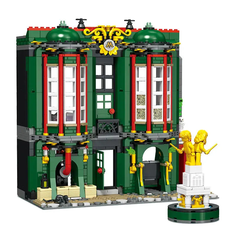 JieStar MOC Building Block Set: Harry Potter MOC Magic Office, Model JJ9013