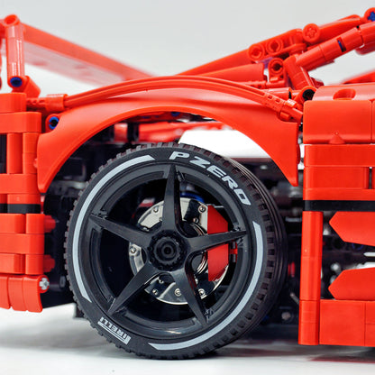 Trilumity Building Block Set: 1:8 The Ultimate 80s Turbo Icon Supercar (4026-Piece)