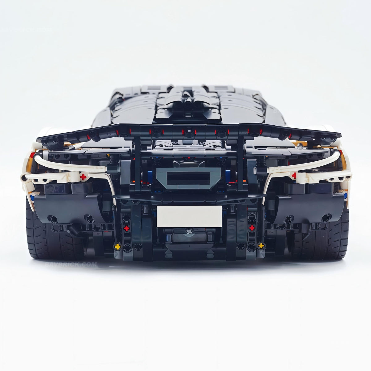 Trilumity Motorized Building Block Set: 1:8 The Ultimate British Woking Hypercar | White Custom Edition | Shipped in Original Gift Box (4200+-Piece)