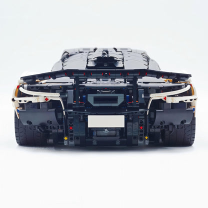 Trilumity Motorized Building Block Set: 1:8 The Ultimate British Woking Hypercar | White Custom Edition | Shipped in Original Gift Box (4200+-Piece)