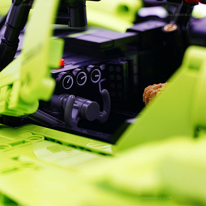 Trilumity Motorized Building Block Set: 1:8 The Ultimate LMDh Hybrid Prototype | 2024 Endurance (3771-Piece)