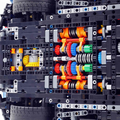 Trilumity Motorized Building Block Set: 1:8 The Ultimate British Woking Hypercar | Misty Rose Custom Edition | Shipped in Original Gift Box