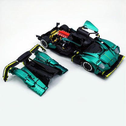 Trilumity Building Block Set: 1: 8 Aston Martin Valkyrie Hypercar (3869-Piece)