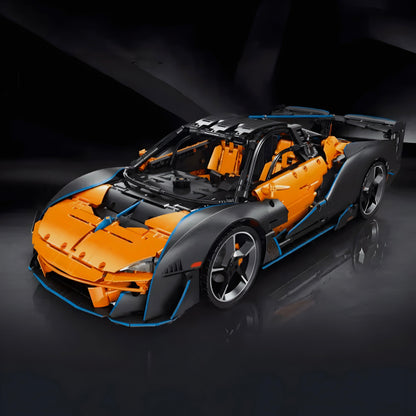 Trilumity McLaren Sabre Sharpens the Supercar - A Precision Superbuild Building Block Set, 1:8 Scale, Remote Control, 3,862-Piece
