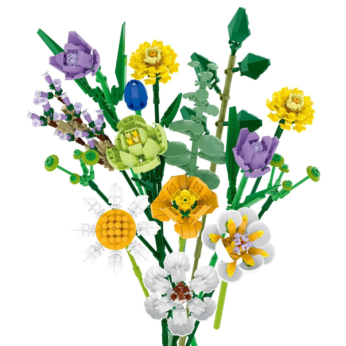 MORK Building Block Set: Flowers Bouquet, Model 034005
