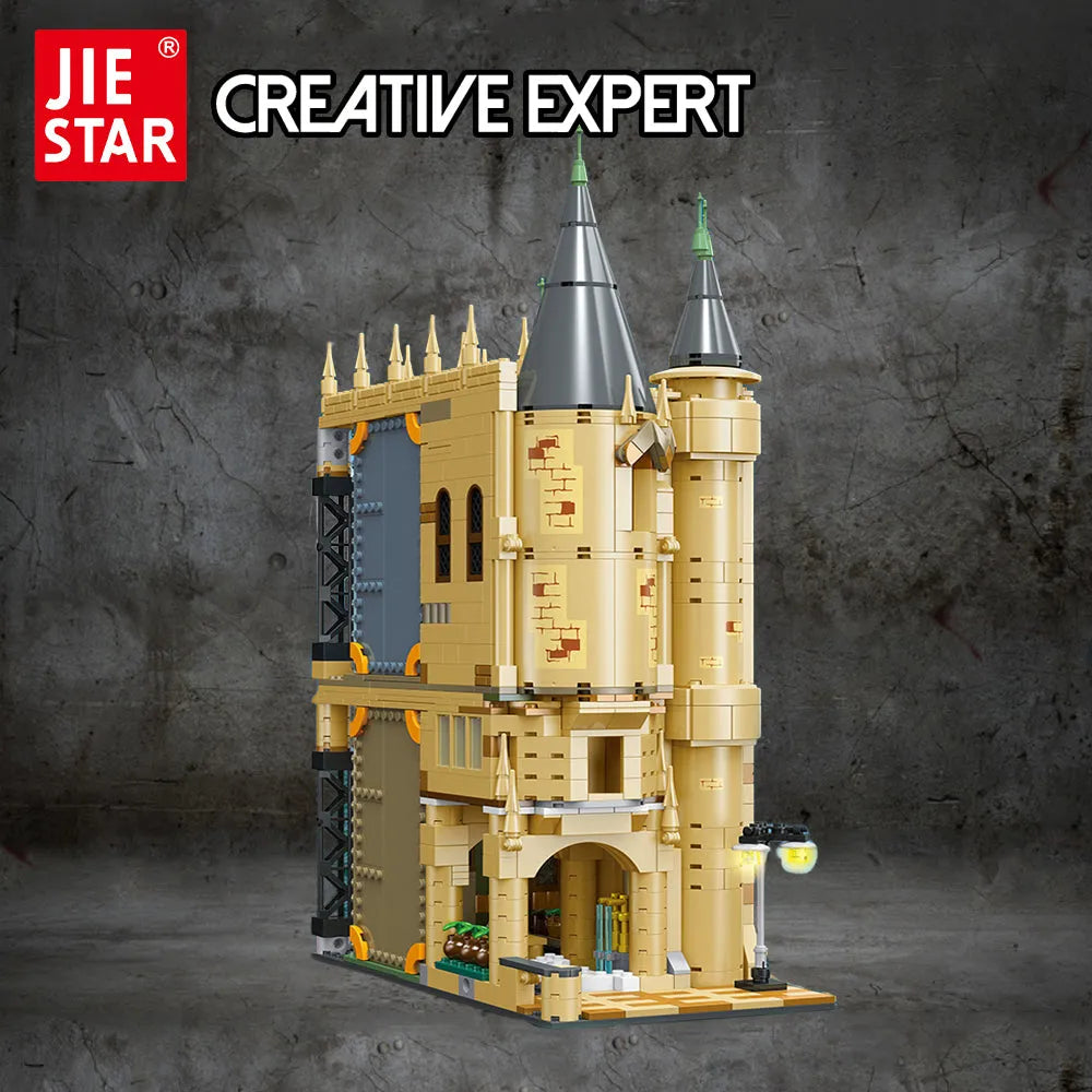 JieStar MOC Building Block Set: Harry Potter MOC Hogwarts Magic Castle, Model JJ9004