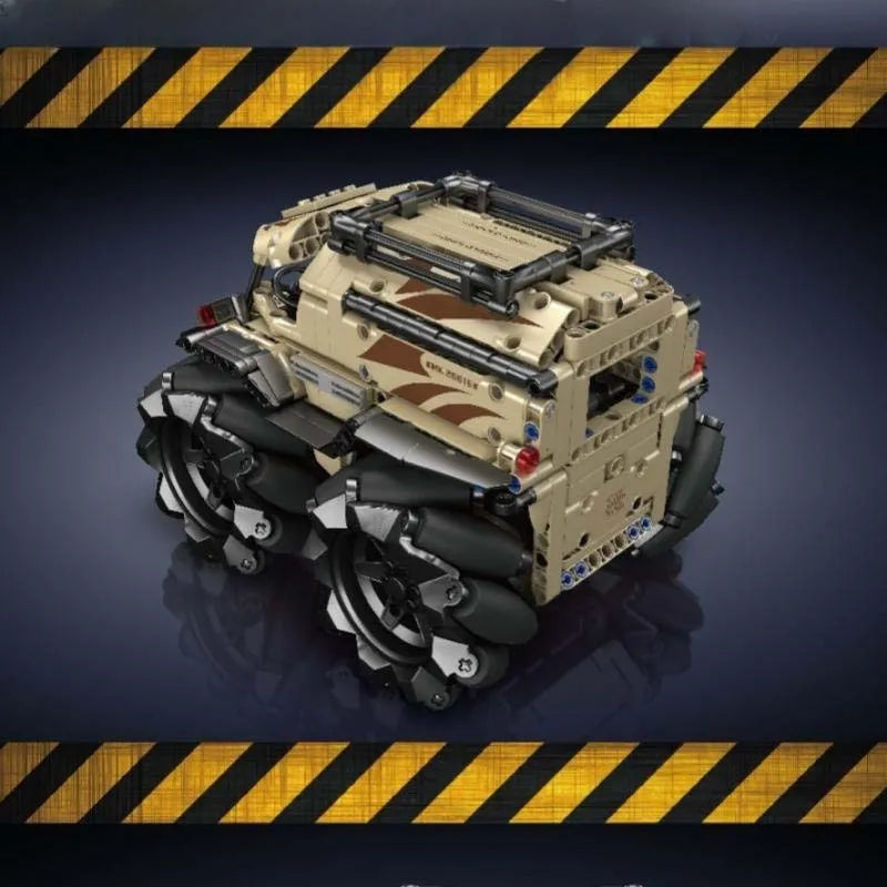 Mould King MOC Building Block Set: Motorized RC Off Road ATV, Model K20016