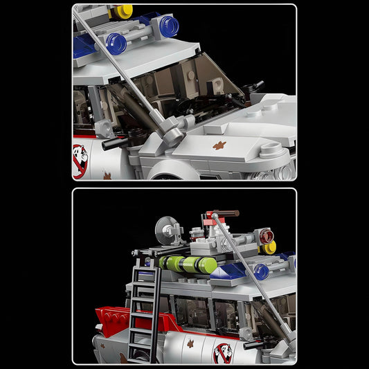 Trilumity Building Block Set: 1: 24 Ghostbusters Ecto-1 (635-Piece)