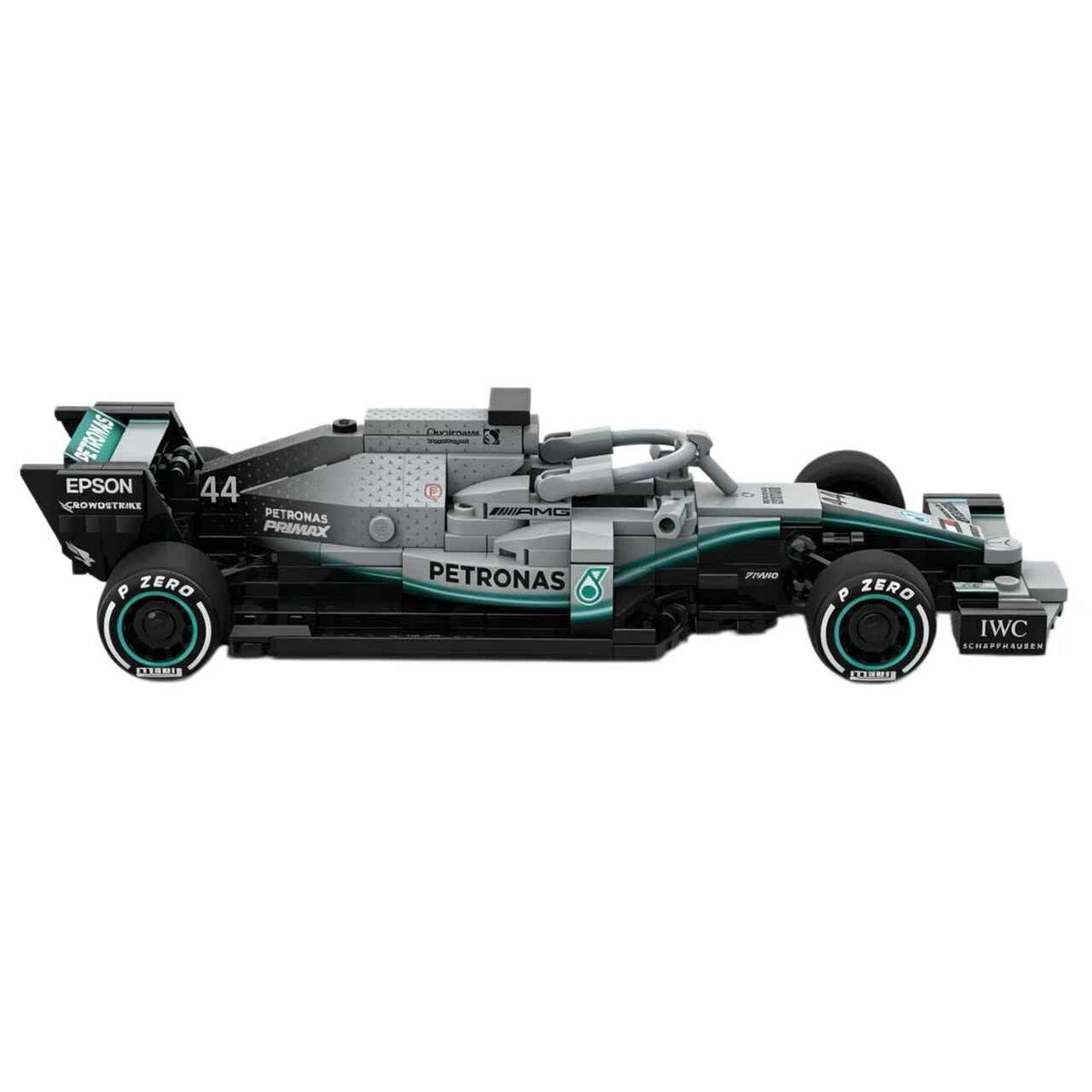 Trilumity Building Block Set: 1:24 Mercedes-Benz W10 F1 Car | Includes a Complete Set of Stickers (246Piece)