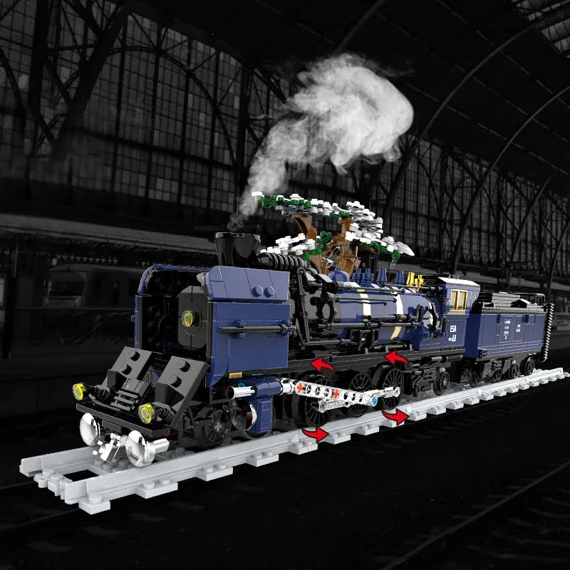 DK Building Block Set: Motorized Oriental Express Simulation Train, Model DK80018