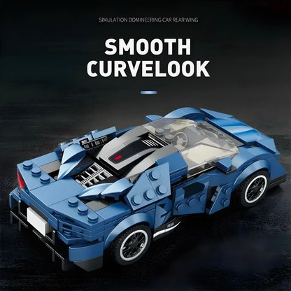 Trilumity Building Block Set: 1: 24 Agera Blue (328-Piece)