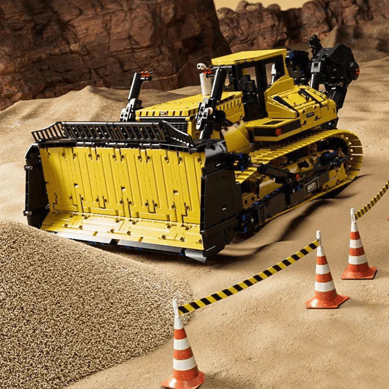 Trilumity The RC Bulldozer Building Block Set, Remote Control, 3,567-Piece