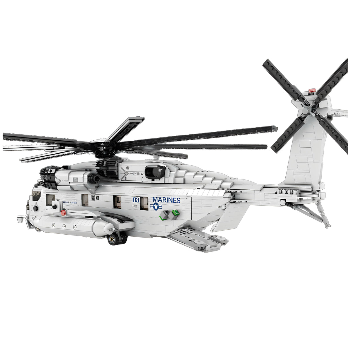 Trilumity CH-53 Transport Helicopter (2192 Pieces） Building Block Set, 2,192-Piece