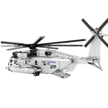 Trilumity CH-53 Transport Helicopter (2192 Pieces） Building Block Set, 2,192-Piece