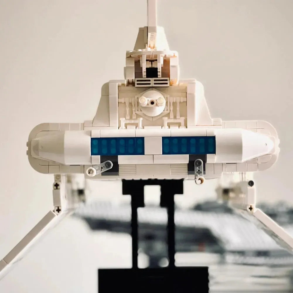 MOC Building Block Set: Star Wars Imperial Shuttle Space Ship