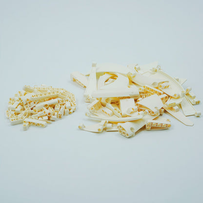 Trilumity Building Block Set: 1: 8 The Ultimate British Hybrid Hypercar | White Custom Edition(3893-Piece)