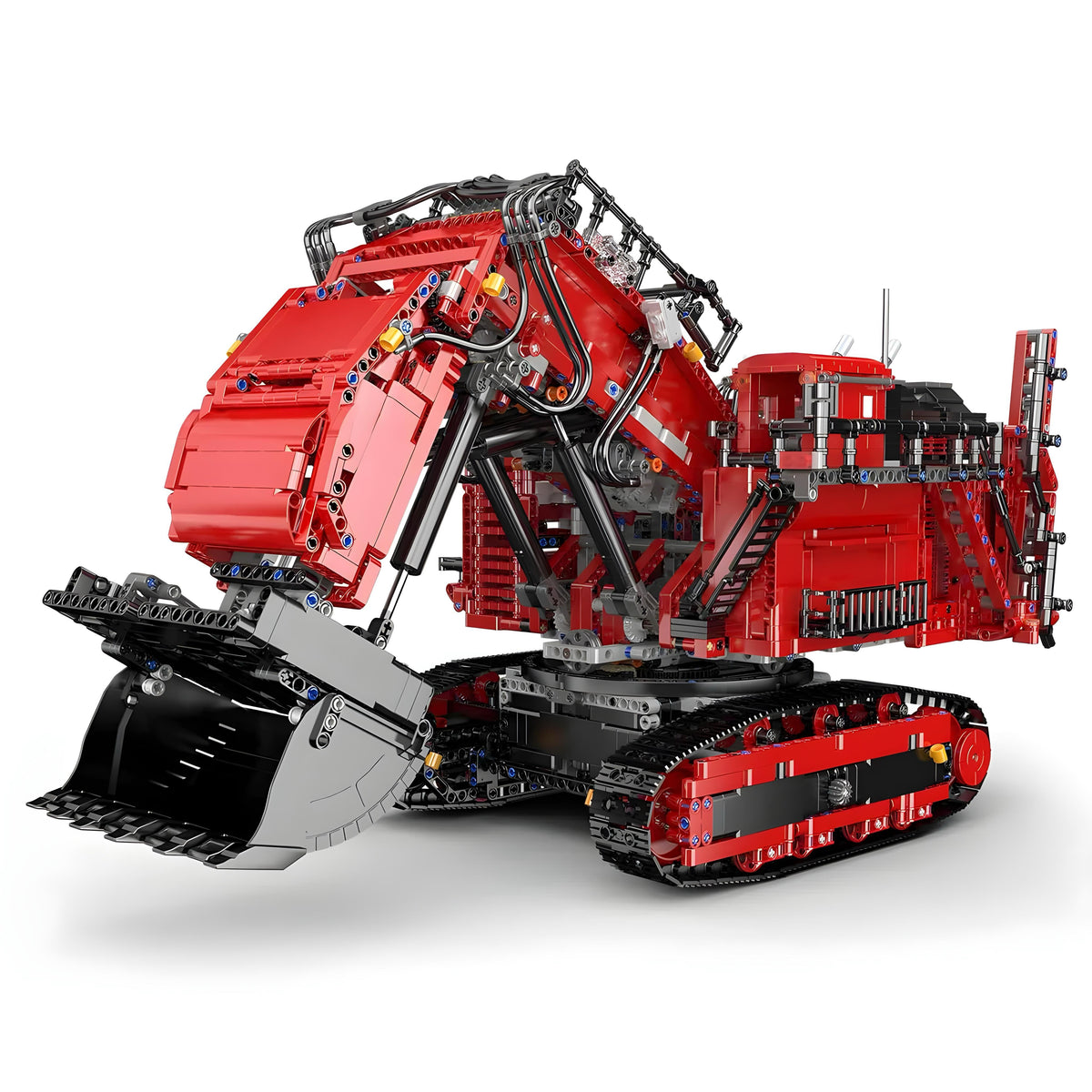 Trilumity Heavy Duty Excavator Building Block Set, Remote Control, 4,767-Piece