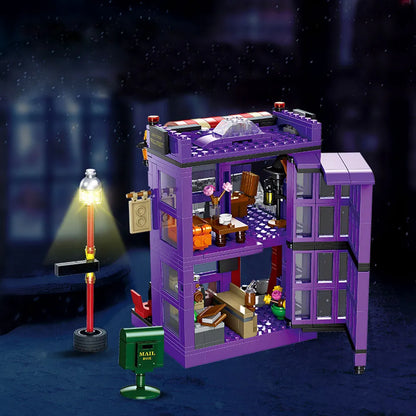 JieStar MOC Building Block Set: Harry Potter MOC Magic Diagon Pub, Model JJ9003