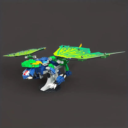 JieStar MOC Building Block Set: Movie MOC Legendary Dragon, Model JJ9017