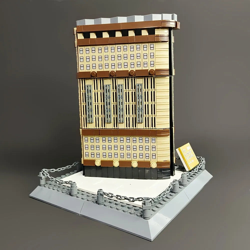Wange MOC Building Block Set: New York Flatiron 4220