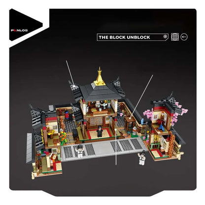 Panlos MOC Building Block Set: Martial MOC BUDOKAN, Model 613007
