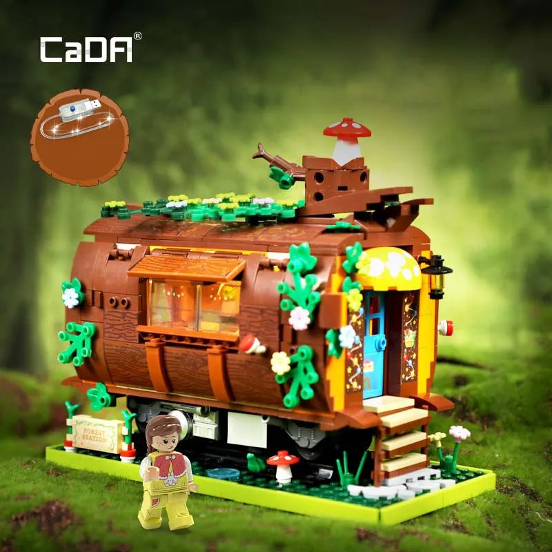 Cada MOC Building Block Set: Forest Train, Model C66031