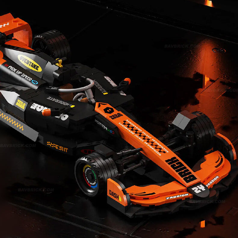 Trilumity Building Block Set: 1:18 F1 Racing Woking Hypercar Mcl39 | 2025 Grand Prix Champion(956Piece)